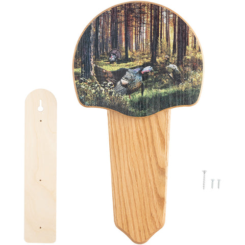 Image of Walnut Hollow Turkey Mount Kit Oak Gobblers Lane