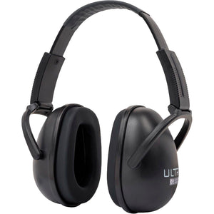 Ultrx Sound Blocker Passive Earmuff Black