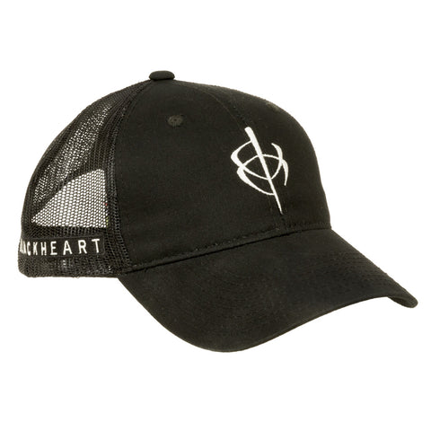 Image of Blackheart Mesh Hat Black One Size