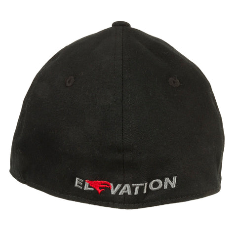 Image of Elevation Fitted Hat Red/black Universal Fit