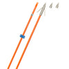 Fin Finder Raider Pro Bowfishing Arrow Orange With Big Head Point