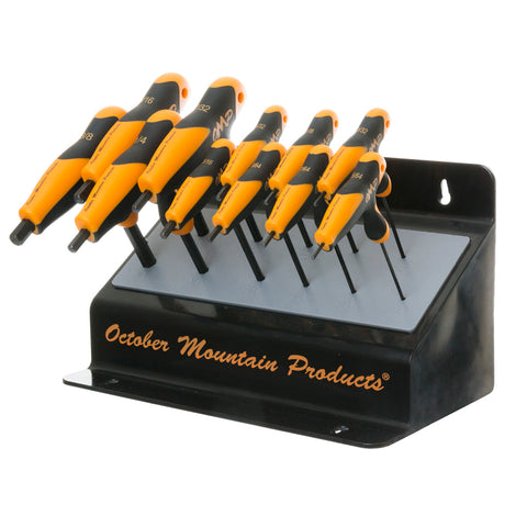 Image of October Mountain Pro Shop Hex Wrench Set Bench