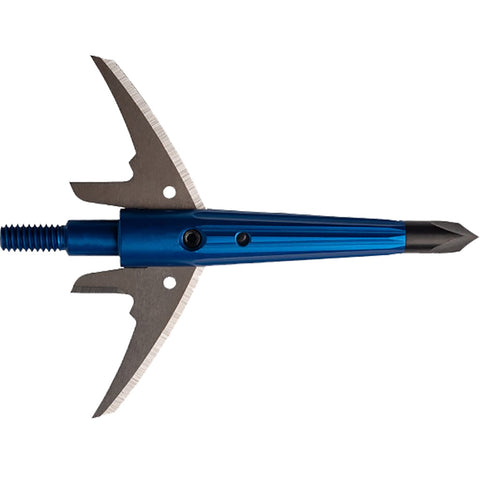 Image of Swhacker Levi Morgan Series Broadheads 2 Blade Curved 100 Gr. 2 In 3 Pk.