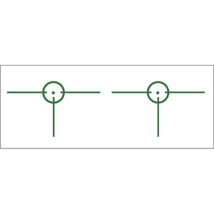 Gunstar Tactical 3d 1 Reticle Green