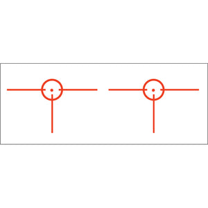 Gunstar Tactical 3d 1 Reticle Orange