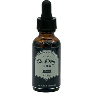 On Duty Cbd Oil Drops Pure Full Spectrum 500 Mg 30 Ml