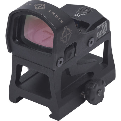 Image of Sightmark Mini Shot M-spec Lqd Red Dot Sight 1x 3 Moa Lp/ar Riser Fixed Mount