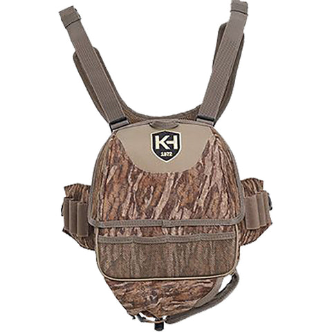 Image of Knight And Hale Run N Gun 100 Turkey Vest Mossy Oak Bottomland