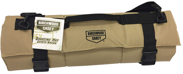 Birchwood Casey Shooting Mat Coyote Brown 84x27 In.