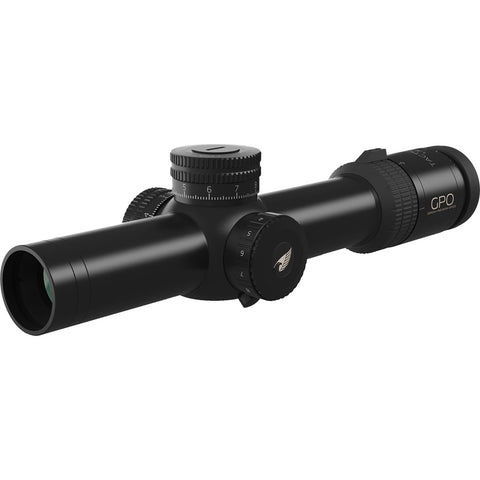 Image of Gpo Tactical Riflescope 1-8x24 Horseshoe Reticle 34 Mm. Lock Turrets