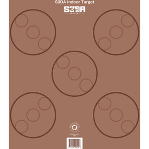 Maple Leaf S3da 3d Target Face Brown Asa 25 Pk.