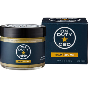 On Duty Cbd Balm 250 Mg. Pure Full Spectrum