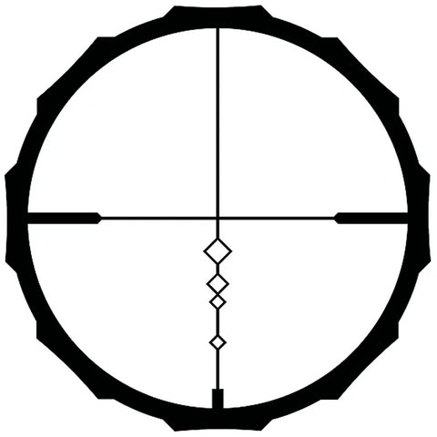 Image of Crimson Trace Brushline Pro Riflescope 3-9x40 Bdc 350 Legend Reticle