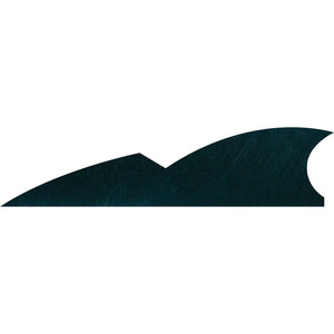 Gateway Batwing Feathers Black 2 In. Lw 50 Pk.