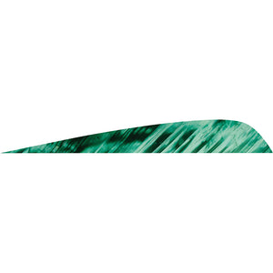 Gateway Parabolic Feathers Tre Green 4 In. Lw 50 Pk.