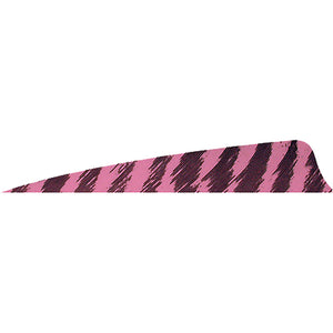 Gateway Shield Cut Feathers Barred Pink 4 In. Lw 50 Pk.