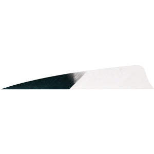 Gateway Shield Cut Feathers Kuro White 4 In. Lw 50 Pk.