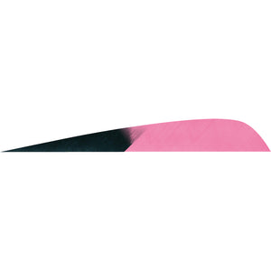 Gateway Parabolic Feathers Barred Flo Pink 4 In. Rw 50 Pk.