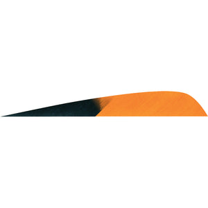 Gateway Parabolic Feathers Kuru Flo Orange 4 In. Rw 50 Pk.