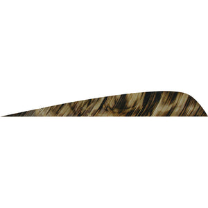 Gateway Parabolic Feathers Tre Brown 4 In. Rw 50 Pk.