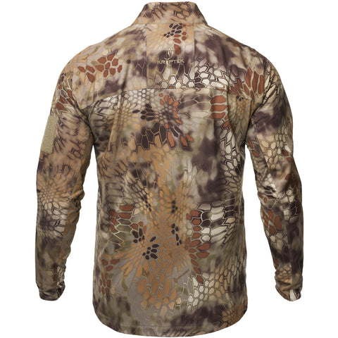 Image of Kryptek Valhalla 2 Long Sleeve Zip Shirt Highlander Large