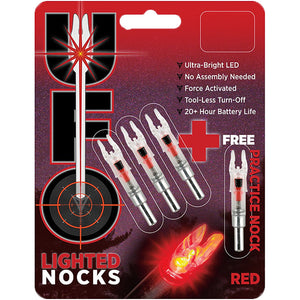 30-06 Ufo Lighted Nock   Red .166 3+1 Bp