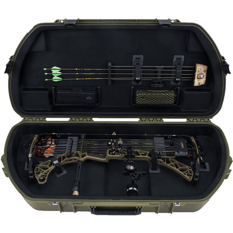 Image of Skb Iseries Shaped Bow Case Od Green