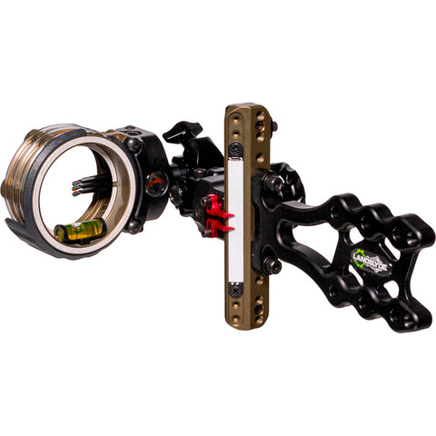 Image of Axcel Landslyde Slider Tactical Bowhunting Sight Accustat Ii Micro 3 Pin .010