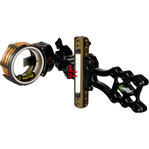 Image of Axcel Landslyde Slider Tactical Bowhunting Sight Accustat Ii Micro 5 Pin .019