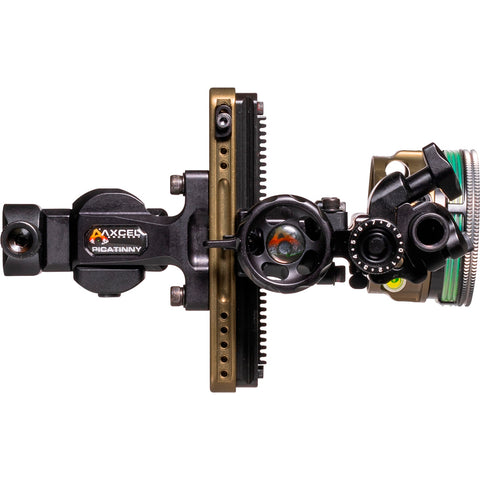 Image of Axcel Landslyde Picatinny Slider Sight Tac. Bh Avx-41 1 Pin .019 Green Fiber