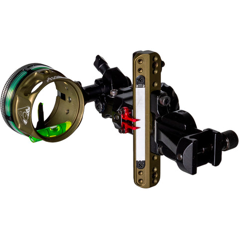 Image of Axcel Landslyde Picatinny Slider Sight Tac. Bh Avx-41 1 Pin .010 Green Fiber