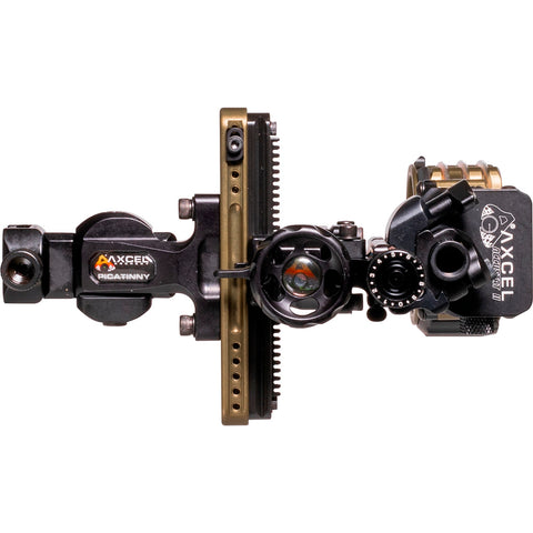 Image of Axcel Landslyde Picatinny Slider Sight Tac. Bh Accustat Ii Micro 2 Pin .010