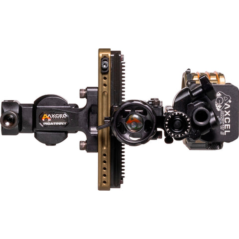 Image of Axcel Landslyde Picatinny Slider Sight Tac. Bh Accustat Ii Micro 5 Pin .010