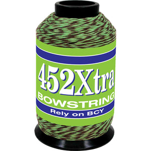 Bcy 452xtra Bowstring Material Green/black 1/4 Lb.