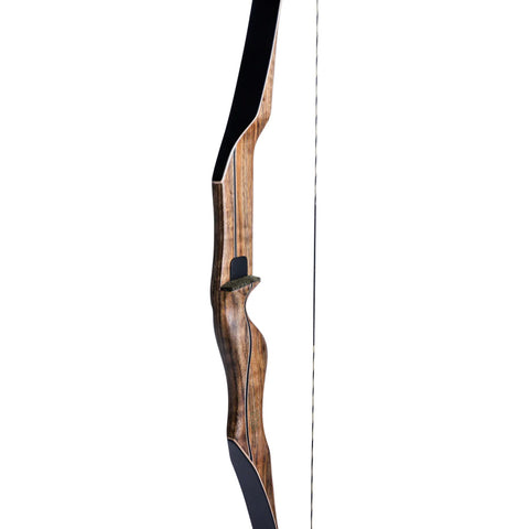 Image of Bear Super Kodiak Recurve  Shedua And Black 64 In. 30 Lbs. Rh