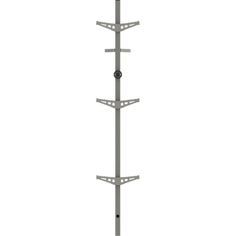 Image of Novix Raider Climbing Stick Classic Gray 20 Ft.