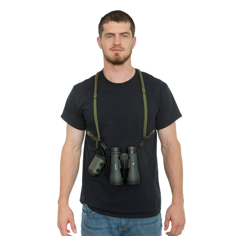 Image of Elevation Dual Bino Harness Green/black