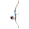 Fin Finder Bank Runner Recurve Package Blue With Sidewinder Reel Rh