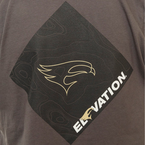 Image of Elevation Topo Tee Grey Large