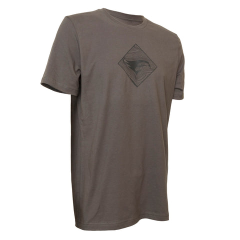 Image of Elevation Topo Tee Grey Large