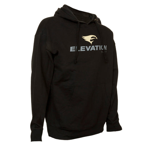 Image of Elevation Topo Hoody Black Large