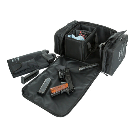 Image of Blackheart Respondent Range Bag With Ammo Carrier & Pistol Sleeve Black