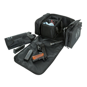 Blackheart Respondent Range Bag With Ammo Carrier & Pistol Sleeve Black