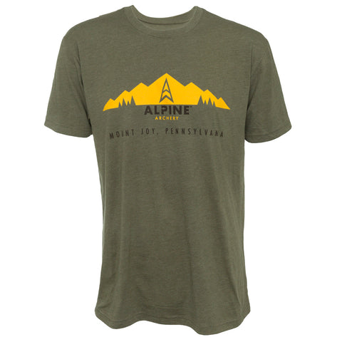 Image of Alpine Tee Olive Medium