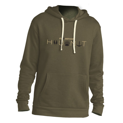 Image of Elevation Tracks Hoody Hunter Green Medium