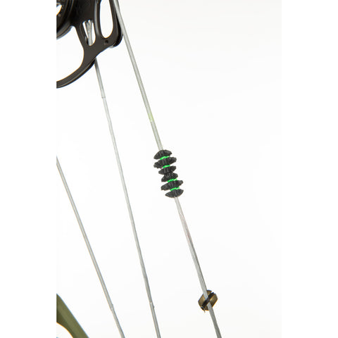 Image of October Mountain Blackberry String Silencer Black 4 Pk.