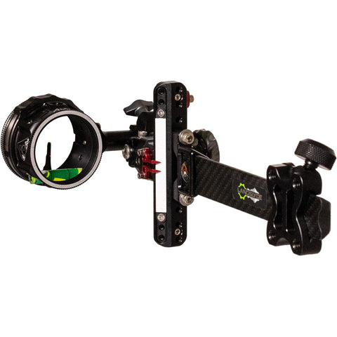 Image of Axcel Landslyde Plus Carbon Pro Slider Sight Avx-41 Scope Ranger Dbl Pin.010 Black