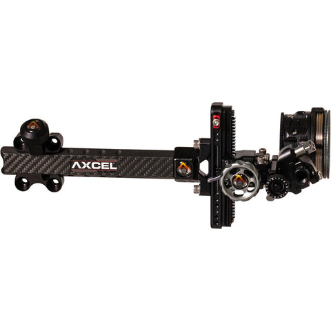 Image of Axcel Landslyde Plus Carbon Pro Slider Sight Avx-41 Scope Ranger Dbl Pin.010 Black