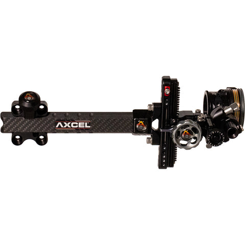 Image of Axcel Landslyde Plus Carbon Pro Slider Sight Avx-31 Scope Ranger Dbl Pin.019 Black