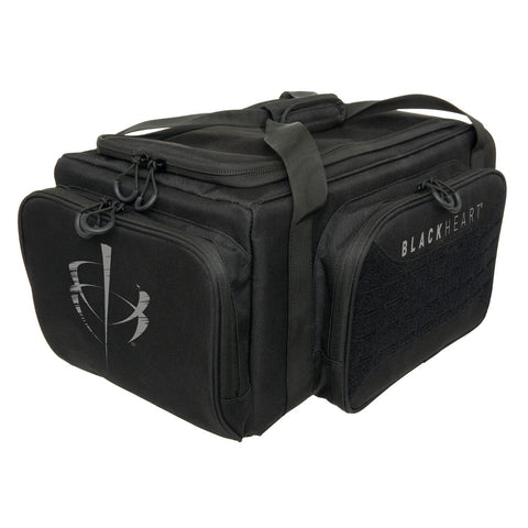 Image of Blackheart Impulse Range Bag With Ammo Carrier & Pistol Sleeve Black